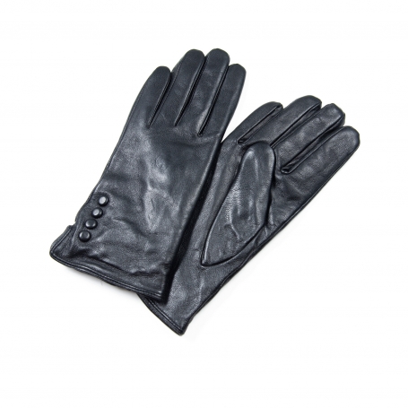 Mănuși de damă din piele naturală G05-01-NEGRE