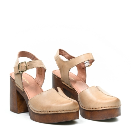 Sandale de damă din piele naturală SA3076